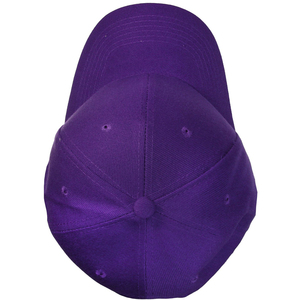 Casquettes de baseball personnalisées avec logo brodé et logo les plus demandées Casquettes de baseball plates en coton uni à taille réglable pour hommes à vendre - Product Image 4