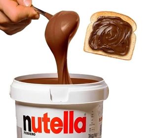 JAR of NUTELLA FERRERO 3 Kg. <b>CHOCOLATE</b> SPREADABLE - Product Image 2