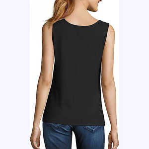 Haute qualité femmes débardeur 100% coton respirant séchage rapide débardeur vente coton sans manches débardeur pour vêtements de sport femmes - Product Image 4