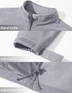 Chaqueta Softshell ligera y altamente personalizada Softshell a bajo precio hecha en fábrica - Product Image 3