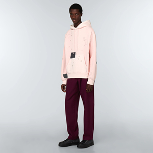 2024 nouveauté haute qualité personnalisé en détresse sweats à capuche hommes 100% coton poche léger manches complètes imprimer en gros XS - Product Image 2