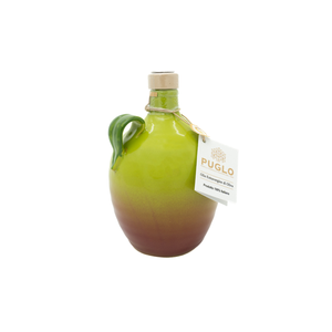 Aceite de Oliva Virgen Extra PUGLO 25CL-50CL, Aceite de Cocina Italiano Prensado en Frío, Botella de Ánfora - Product Image 1