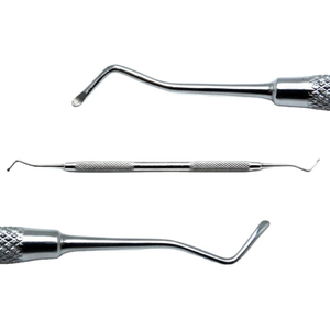 Excavador Dental Manual de Acero Inoxidable Reutilizable para Ortodoncia y Endodoncia, Resistente, de Doble Extremo, 17W, Cuchara Endo de 1.2-1.25mm - Product Image 1