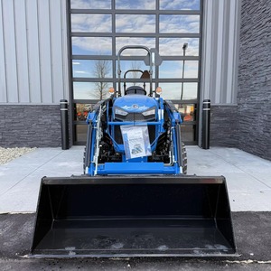 New LS 45HP <b>Engine</b> 4x4 Walking Lawn Mower Tractor Front Loader Backhoe Grass Box 6 Ton Residential Use For Sale - Product Image 2