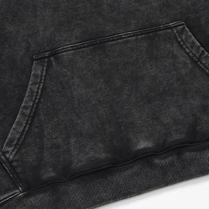 Sweat à capuche en coton sur mesure de haute qualité Acid Wash Design-Regular Fit Entièrement personnalisable avec impression numérique Sweat tendance - Product Image 2