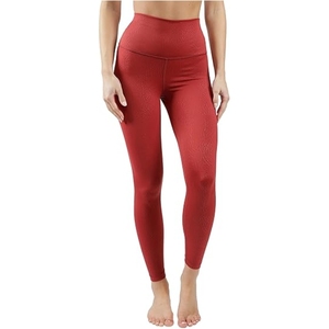 Leggings pour femmes tendance, à cordon de serrage, taille haute, couleur unie, respirants, séchage rapide, vêtements de sport personnalisés, pantalons de yoga - Product Image 1