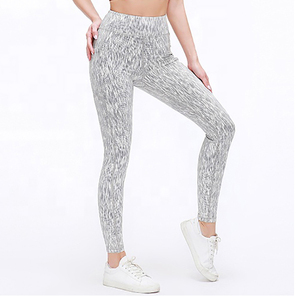 Nueva llegada de alta elasticidad Fitness Wear Seamless Yoga Gym Set Medias ajustadas Dos piezas Mujeres Yoga Sets - Product Image 5