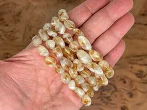 Pulsera de piedra de cuentas caídas de citrino de alta calidad, joyería de moda de piedras preciosas de cristal, regalo para hombres y mujeres, mayorista de energía - Product Image 6