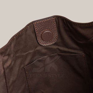 Durable Material Hot Sale <b>Leather</b> Single Shade <b>Hobo</b> <b>Bag</b> Best Selling Lightweight <b>Leather</b> Single Shade <b>Hobo</b> <b>Bag</b> - Product Image 6