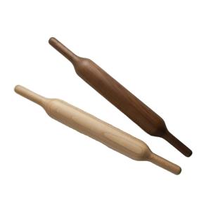 Rouleau à pâtisserie en bois de qualité exclusive, design moderne, ustensiles de cuisine, lot de 2 rouleaux à pâtisserie en bois pour la cuisson et la cuisine - Product Image 1