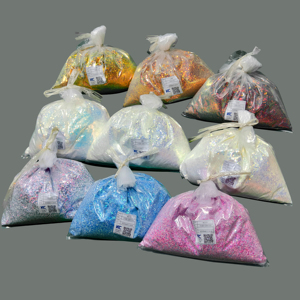 Glitter Chunky de Poliéster por Atacado, Glitter Fino em Pacote de 2KG para Corpo, Rosto, Óculos, Artesanato de Natal e Pintura KingCh Glitter - Product Image 1