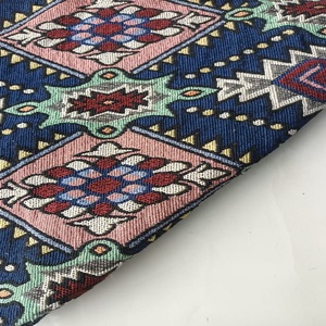 Nouvel arrivage de sac fourre-tout Jacquard de qualité supérieure écologique Sac à provisions en tricot chaîne auto-poignée motif teint en fil Technique tissée - Product Image 3