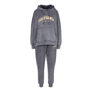 Chándal Deportivo Unisex Vintage de Algodón de Gran Tamaño para Hombre, Chándal Lavable con Ácido, Moda Personalizada, Terry Francés de Talla Grande 2, Invierno - Product Image 1