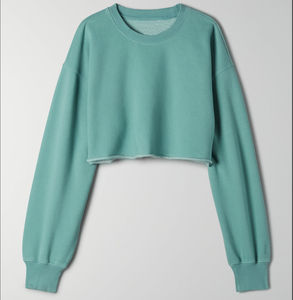 Nouveauté : Ensemble Crop Top et Short pour Femme, Casual, Uni, 100% Coton, Deux Pièces, Respirant, Haute Qualité - Product Image 4