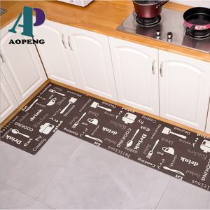 Alfombra Antifatiga Personalizada de PVC con Superficie de Cuero Sintético, Diseño Moderno y Ergonómico, para Uso Comercial - Product Image 1