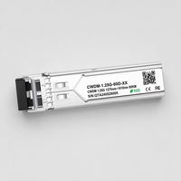 Module émetteur-récepteur optique CWDM-18 80 km, module SFP CWDM à fibre monomode pour la communication réseau à très longue distance