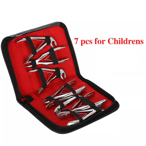 Kit d'instruments de remplissage de nettoyage dentaire adulte/enfant pince d'extraction de dent supérieure inférieure équipement d'extraction de dent en gros - Product Image 3