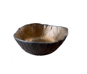 Classique En Aluminium Écologique Dates De Mariage Bol Ustensiles De Cuisine Maison Hôtel Restaurant Fruits Secs À La Main Argent Feuille D'or Conception - Product Image 2