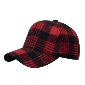 Meilleure casquette de baseball à carreaux pour hommes femmes visière chapeau réglable Sports de plein air chapeau de soleil casquette de baseball chapeau sport chapeau de soleil casquette de baseball chapeau - Product Image 1