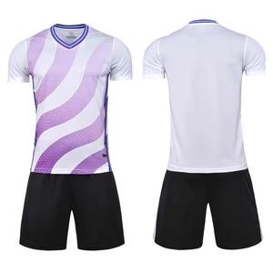 Nouvel ensemble de maillots de football personnalisés en gros, de bonne qualité, respirant, sublimation, uniforme de sport pas cher, maillot de football pour adultes - Product Image 6