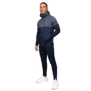 Conjuntos Deportivos Personalizados al por Mayor para Hombre, Sudadera con Capucha y Cremallera, Corte Holgado, 100% Poliéster Algodón, Traje Deportivo Informal para Entrenamiento de Invierno - Product Image 5