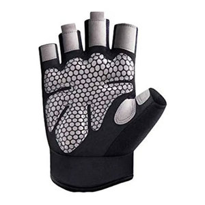 Guantes Deportivos de Cuero Unisex 2026, Medios Dedos, Ligeros, Antideslizantes, Transpirables, de Alta Adherencia, para Levantamiento de Pesas y Gimnasio - Product Image 2