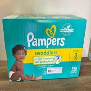 Pañales desechables para bebés Pampering Swaddlers talla 3 - Product Image 1