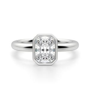 1.00 tcw สดใสตัดเพชรโมอิสสำหรับผู้หญิงแหวนหมั้นเพชร - Product Image 1