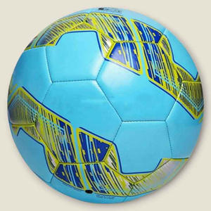 Two Tone <b>Laminated</b> Football Oem Service Soccer Training Pakistani Soccer Ball <b>Machine</b> Design Size 5 PU Leather Soccer Ball - Product Image 3