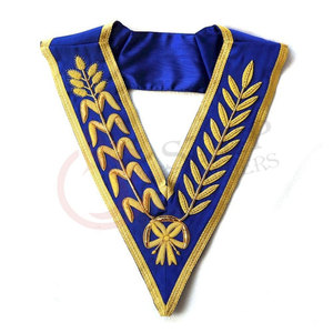 ปลอกคอปักลายเมโซนิค Regalia 32องศา,ปลอกคอสก็อตพิธีกรรมปักโลโก้และออกแบบลายปักได้ตามต้องการ - Product Image 6