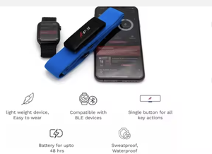 Frontier X2สมาร์ทหัวใจ ECG มอนิเตอร์ GPS-เปิดใช้งานสายรัดข้อมืออิเล็กทรอนิกส์สวมใส่ได้สำหรับ IP67ติดตามอัตราการเต้นของหัวใจ - Product Image 3