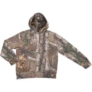 Sudadera con Capucha Personalizada de Camuflaje RealTree Vintage para Hombre, 100% Poliéster, Forro Polar, Bordada, Estampado de Camuflaje para Caza, Invierno, Secado Rápido - Product Image 4