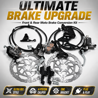 Kit de freinage avant et arrière renforcé JFG RACING, kit de disques hydrauliques, améliorations pour moto tout-terrain, kit pour Surron Light Bee Ultra Bee