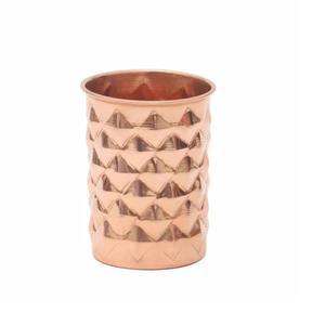 Handcrafted Latest Design High Quality Vintage Copper & Brass Metal <b>Glass</b> Gifting Accessories in Wholesale Price. - Product Image 2