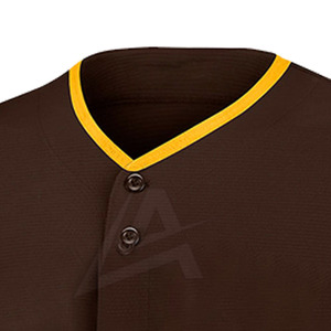 New Arrival Sports Wear 100% Polyester Fabric Baseball Uniform Best Price Baseball Uniform <b>for</b> <b>Sale</b> - Product Image 3
