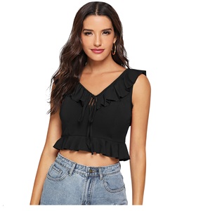 Top de boutique indio Premium Lo último exclusivo de alta demanda Exclusivo Cómodo Ropa de fiesta regular Tops cortos Ropa occidental - Product Image 1