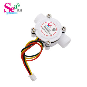 เซ็นเซอร์วัดการไหลของน้ำแบบ Hall Effect รุ่น Sca G3/8 0.5-10 ลิตร/นาที DC3.5-24V สำหรับเครื่องทำน้ำร้อนและตู้กดน้ำ - Product Image 2