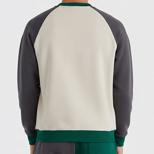 เสื้อสเวตเชิ้ตสตรีทแวร์ทรงโอเวอร์ไซส์ แขนแร็กแลน คอกลม ผ้าฟลีซคอตตอน 100% ผ้าหนา ทรงหลวม ไหล่ตก รุ่นใหม่ล่าสุด ปี 2025 - Product Image 6