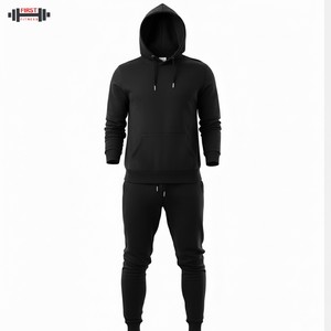 Nouveau à la mode fantaisie unisexe hiver Offre Spéciale lavé à l'acide 100% coton polaire à capuche survêtement vêtements de rue hommes pierre lavage sueur - Product Image 1