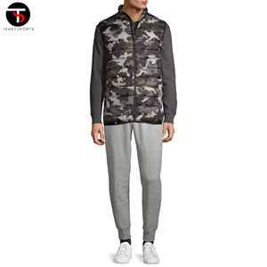 Chaleco con cremallera para hombre 100 poliéster ligero al aire libre chaqueta sin mangas con bolsillos logotipo personalizado OEM ODM bajo MOQ al por mayor bajo - Product Image 4