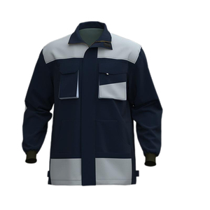 Combinaisons de travail professionnelles de sécurité pour la construction, veste et pantalon en polyester, vêtements de travail pour l'entretien - Product Image 3