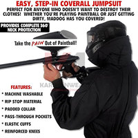 Combinaisons de paintball Vêtements de sécurité Combinaison de protection imperméable OEM Conception personnalisée Coton Polyester Options de taille complète