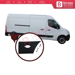Moldura de Protección Lateral Trasera Derecha BSP959 768F30007R para Master MK3 Movano B NV400 - Product Image 5