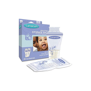 Sacs de conservation du lait maternel Lansinoh PC/PS pour bébés de 0 à 12 mois, sans BPA, fraîcheur optimale - Product Image 2
