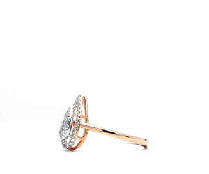 Lujo estilo europeo y americano nueva fila anillo de diamantes 925 Plata con incrustaciones de diamantes de alto carbono accesorio de moda Popular - Product Image 4