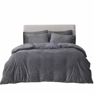 定制尺寸刷超细纤维透气平板床单被套床单枕套家纺待售