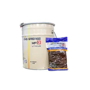 KING GREASE LITHIUM MP3 grease oil multi-purpose anti oxidant grease factory price for machines and vehicle Vietnam