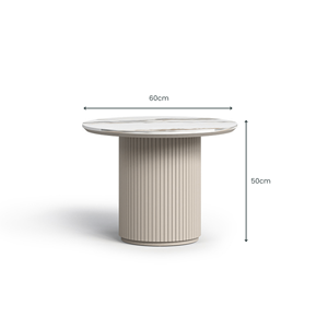 Bruil Modern Nesting <b>Coffee</b> <b>Table</b> Convertible Movable Living Room Furniture with Adjustable Height Durable <b>Set</b> for Home Use - Product Image 6
