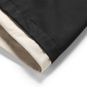 Chaqueta voladora de invierno personalizada para hombre, diseño deportivo sencillo de lona con cierre de botón y cremallera, bolsillo frontal y estampado de béisbol - Product Image 6