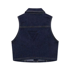 Ensemble 2 pièces en jean personnalisé pour femme – Veste cargo respirante en spandex/coton et jean taille haute – Tenue décontractée toutes saisons - Product Image 3
